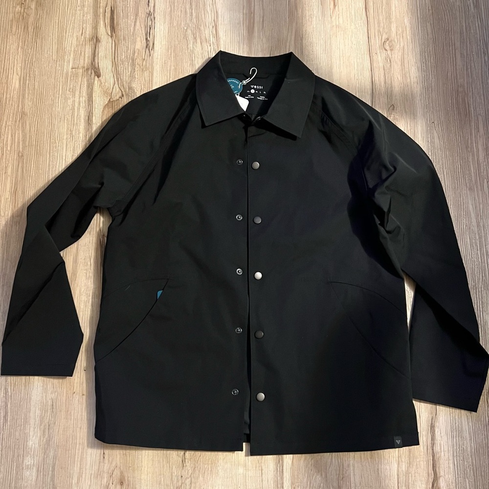 Black Button-Up Jacket (small)